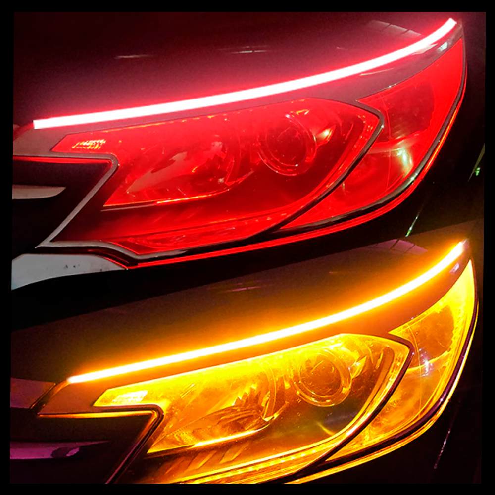 Fita em LED Sequencial para Farol DRL - LANÇAMENTO🔥