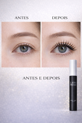 Rímel LashPrime 3 em 1™ – Cílios Longos, Curvados e Definidos em Segundos