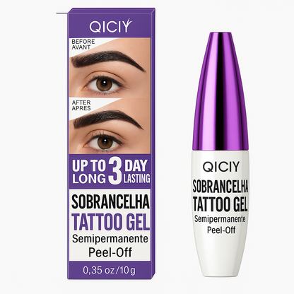 SOBRANCELHA TATTOO GEL — Semipermanente 3 em 1🔥