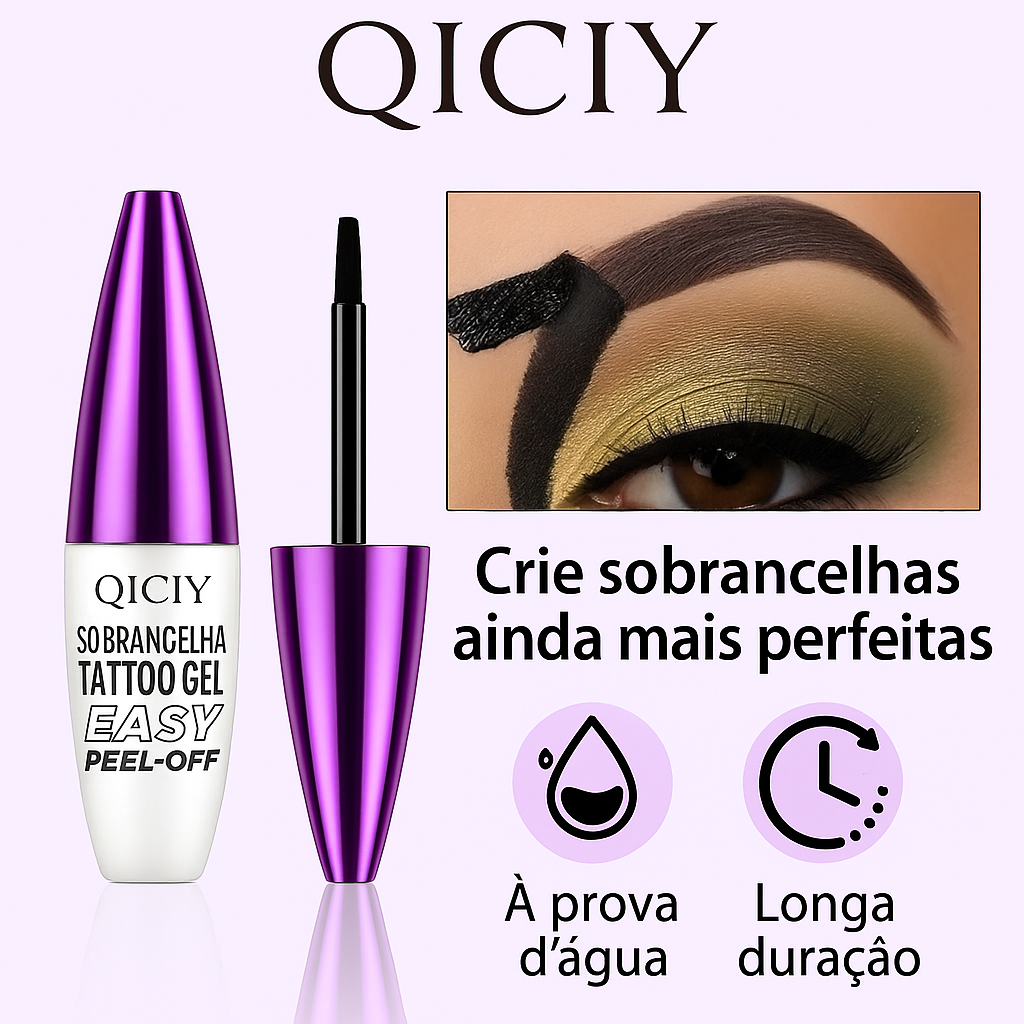 SOBRANCELHA TATTOO GEL — Semipermanente 3 em 1🔥Fique linda nesse natal