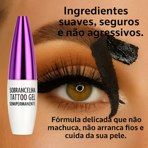 SOBRANCELHA TATTOO GEL — Semipermanente 3 em 1🔥Fique linda nesse natal