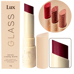Batom Cremoso Lux – Toque Aveludado & Cor Intensa