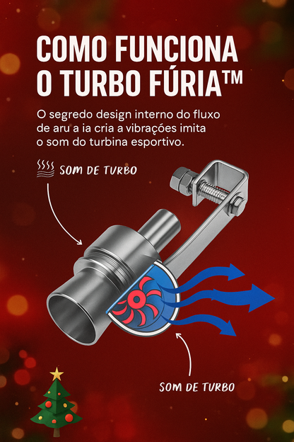 🚗 Turbo Fúria™ – Simulador de Som de Escape Esportivo🔥