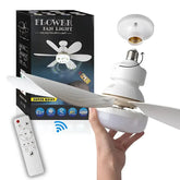 Ventilador de Teto 3 em 1 com Luminária LED - Instale em 3 minutos