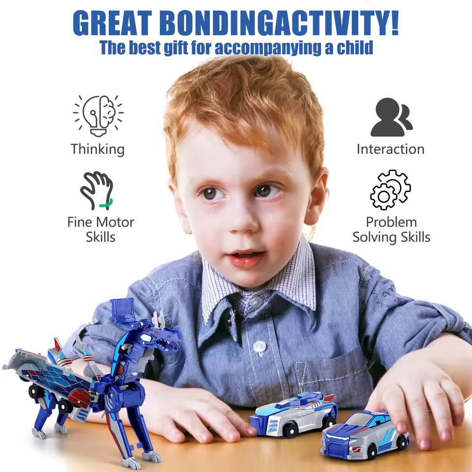 TransformaZord™ – O Carrinho que Vira Dinossauro