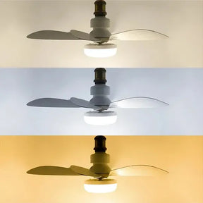 Ventilador de Teto 3 em 1 com Luminária LED - Instale em 3 minutos