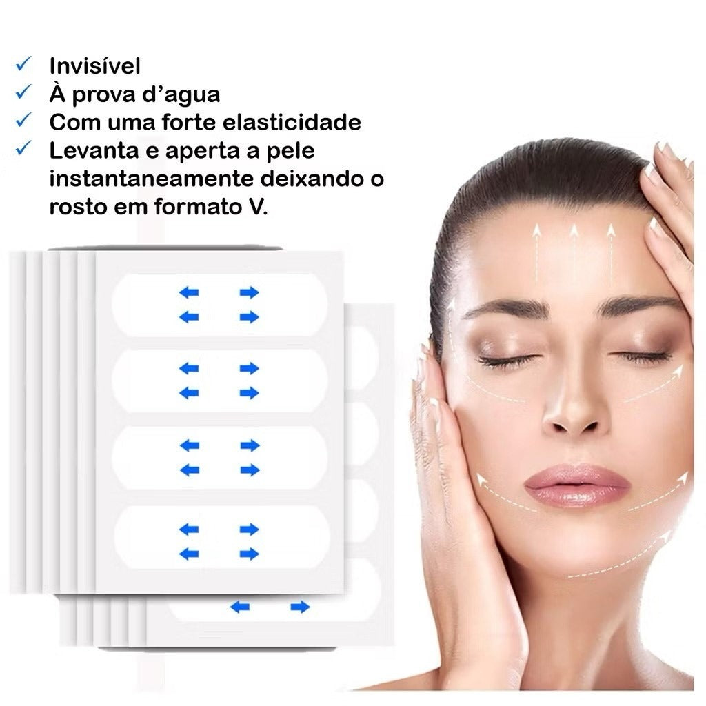 Fita Antirrugas Instantânea™ — Rejuvenescedora Facial