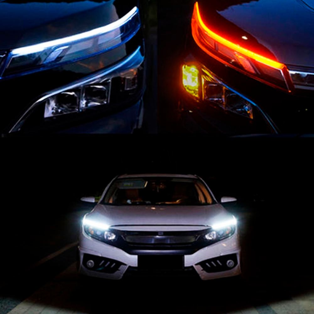 Fita em LED Sequencial para Farol DRL - LANÇAMENTO🔥